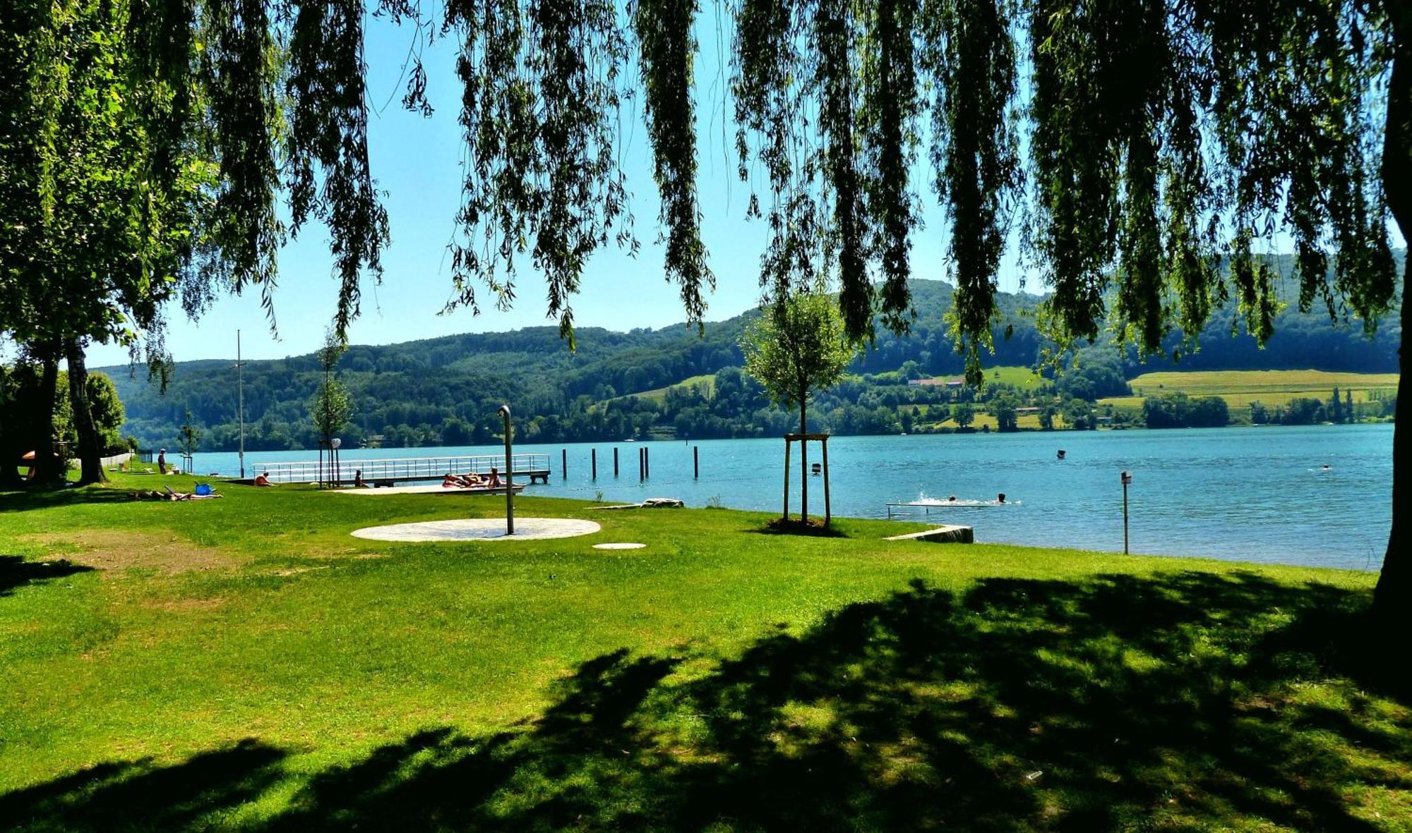 Seeblick-Oase Istayunixi Seenaehe-Sauna-Balkon-Netflix-Parkplatz Ohningen Exteriör bild